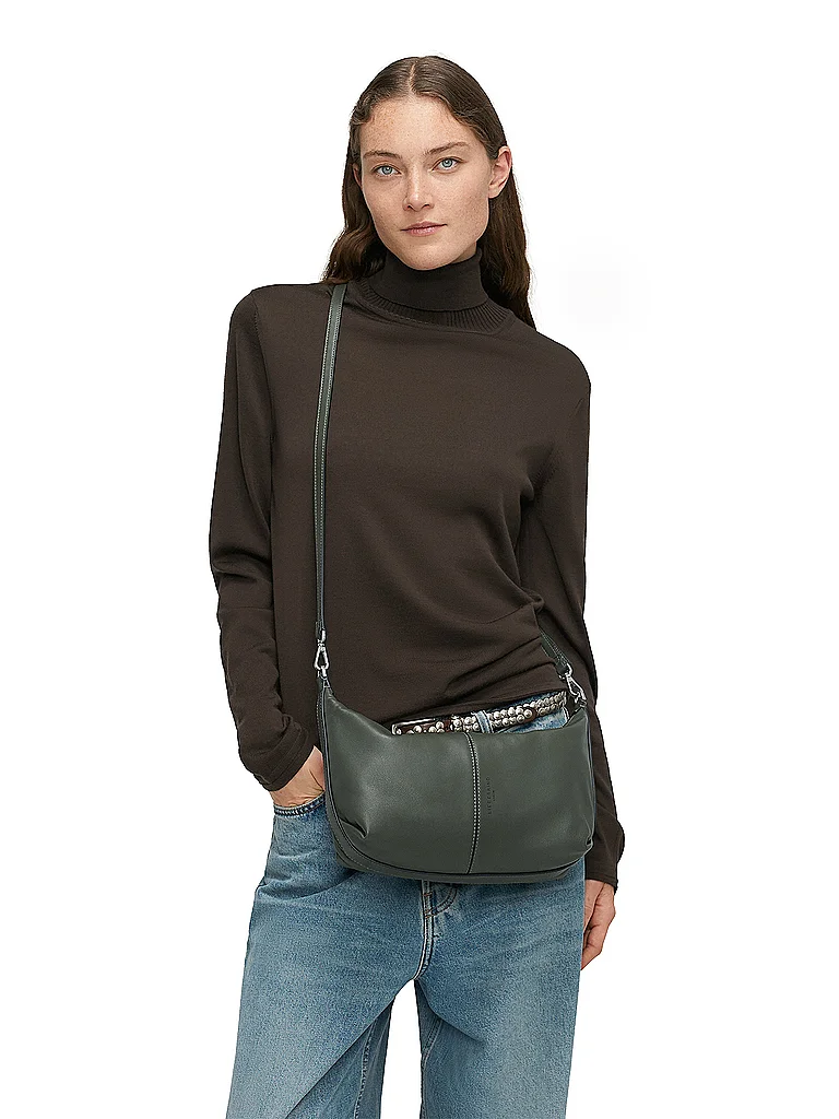 LIEBESKIND BERLIN Ledertasche - Schultertasche PARIS Small olive damen 2